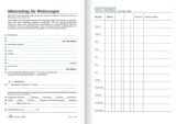 RNKRental contract booklet 17x12cm 32 sheets, with house rulesArticle-No: 4002871067201