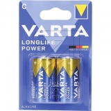 VARTA<br>LONGLIFE Power C 04914121412/4914110412 (Baby)<br>-Preis für 2 Stück<br>Artikel-Nr: 371130