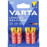 VARTA<br>LONGLIFE Max Power AA 04706110404 (Mignon)<br>-Preis für 4 Stück<br>Artikel-Nr: 371210
