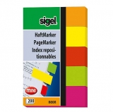 Sigel<br>Haft-Formular Marker-Set neon 5 Farben sortiert<br>Artikel-Nr: 4004360895791