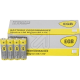 EGB<br>Alkaline-Batterie Mignon LR6<br>-Preis für 40 Stück<br>Artikel-Nr: 372110