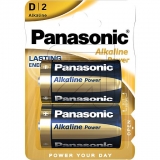 Panasonic<br>Alkaline Mono LR20APB/2BP<br>-Preis für 2 Stück<br>Artikel-Nr: 372540
