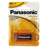 Panasonic<br>Alkaline E-Block 6LR61APB/1BP