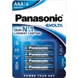 Panasonic<br>Batterie Evolta LR03EGE/4BP<br>-Preis für 4 Stück<br>Artikel-Nr: 374870