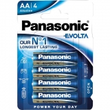 Panasonic<br>battery Evolta LR6EGE/4BP<br>-Price for 4 pcs.<br>Article-No: 374880