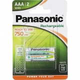 Panasonic<br>Akku Dect P-03/2BC750DECT HHR-4MVE/2BD<br>-Preis für 2 Stück<br>Artikel-Nr: 374905