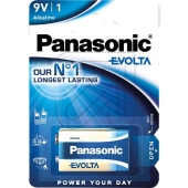 Panasonic<br>Batterie Evolta 6LR61EGE/1BP<br>Artikel-Nr: 374975