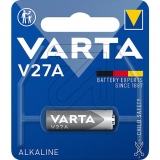 VARTA<br>Lithium-Batterie Varta V 27 A<br>Artikel-Nr: 377165