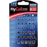 HyCell<br>Knopfzellen-Set Alkali 5015473<br>Artikel-Nr: 377380