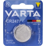 VARTALithium-Batterie Varta CR 2477Artikel-Nr: 377450