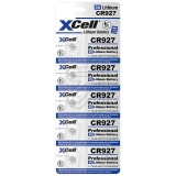 XCell<br>Lithium-Knopfzelle CR 927 XCell<br>-Preis für 5 Stück<br>Artikel-Nr: 377485