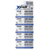 XCell<br>Lithium button cell CR 1220 XCell<br>-Price for 5 pcs.<br>Article-No: 377495