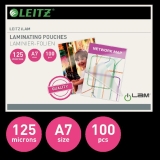 Leitz<br>Laminating pouch A7 125my 33805 100 pieces<br>-Price for 100 pcs.<br>Article-No: 5411313338059