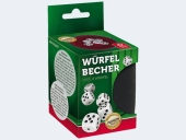 Altenburger<br>Würfelbecher Leder Premium 7,8cm 6 Würfel 100 30902-0001 225 06645<br>Artikel-Nr: 4042677066459
