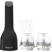 finamill<br>Gewürzmühle FinaMill FNM GP181134-12MIB schwarz Wiederaufladbar<br>Artikel-Nr: 426140