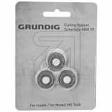 GRUNDIG<br>Replacement shaving head for MS 7640 MSR 79<br>Article-No: 430400