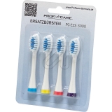 Profi Care<br>Replacement toothbrushes for PC-EZS 3000 (434470) 399999<br>Article-No: 434340