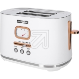 Muse<br>Stainless steel toaster white MS-130 W Muse<br>Article-No: 436400