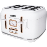 Muse<br>Stainless steel toaster white MS-131 W Muse<br>Article-No: 436410