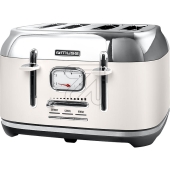 Muse<br>Stainless steel toaster beige MS-131 SC Muse<br>Article-No: 436470
