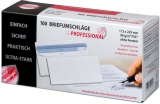 Mayer-Kuvert<br>Envelope 112x225mm HK OF white pack of 100.<br>-Price for 100 pcs.<br>Article-No: 4003928014889