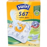 Swirl<br>Dust bag Swirl S 67 MicroPor Plus Green<br>-Price for 4 pcs.<br>Article-No: 452860