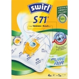 Swirl<br>Dust bag Swirl S 71 MicroPor Plus Green<br>-Price for 4 pcs.<br>Article-No: 452880