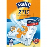 Swirl<br>Dust bag Swirl Z 113<br>-Price for 4 pcs.<br>Article-No: 454105