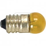 BarthelmeKugellampe gelb 3,5V 0,2A-Preis für 10 StückArtikel-Nr: 501165