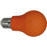 LEDmaxx<br>LED Lampe Glühlampenform E27 3W orange gg106547<br>Artikel-Nr: 528340