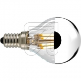 SIGOR<br>LED-Filament Kopfspiegellampe 4,5W E14 silb. 6119501/6135801<br>Artikel-Nr: 534265