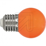 EGBLED Tropfenlampe IP54 E27 1W orange