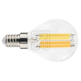 EGB<br>Filament drop lamp clear E14 6W 790lm 2700K<br>Article-No: 540865
