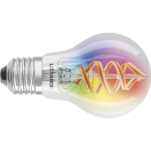 LEDVANCE<br>Smart+ Filament Classic RGBW E27 4.5W 2700K 300lm<br>Artikel-Nr: 541295