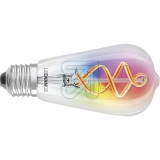 LEDVANCE<br>Smart+Filament Edison RGBW E27 4.5W 2700K 300lm<br>Artikel-Nr: 541315