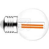 EGB<br>LED Filament Tropfenlampe klar E27 2W 180lm 2700K<br>Artikel-Nr: 541345