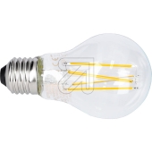 LED's light<br>LED Filament Bulb Daylight SensorA60E27 7.3W 806lm clear 2700K 320° 0611121<br>Article-No: 541450