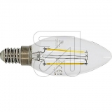 EGB<br>Filament Kerzenlampe Ra<95 klar E14 3W 250lm 2700K<br>Artikel-Nr: 541500