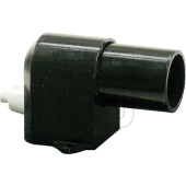 electroplast<br>Push-button bracket E14 black (with normally open switch)<br>-Price for 2 pcs.<br>Article-No: 604385