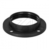 electroplast<br>Iso-Fassungs-Ring E14 schwarz<br>-Preis für 5 Stück<br>Artikel-Nr: 604610