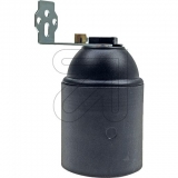 electroplast<br>Iso socket E27 with metal bracket<br>-Price for 5 pcs.<br>Article-No: 604705
