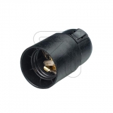 electroplast<br>Iso socket E27 black with rocker switch 1100d-04 new version<br>-Price for 2 pcs.<br>Article-No: 605125