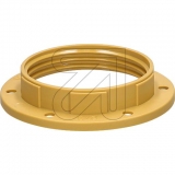 electroplast<br>Iso-Fassungs-Ring E27 gold 130k-13<br>-Preis für 5 Stück<br>Artikel-Nr: 605620
