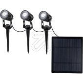 Näve<br>LED-Solarspot 3-er Set SPOTI 5302822<br>Artikel-Nr: 619685