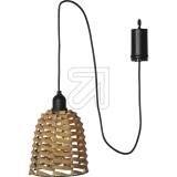 Star Trading<br>LED pendant light Twine brown 857-33<br>Article-No: 620990