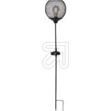 Star Trading<br>LED-Solarstab Sunlight schwarz 482-58<br>Artikel-Nr: 621130