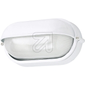G & L GmbH<br>Wandleuchte oval weiß 400180040<br>Artikel-Nr: 621410