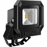 ESYLUX<br>LED-Strahler 9,7W 3000K schwarz EL10810015<br>Artikel-Nr: 626180