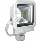 ESYLUX<br>LED-Strahler IP65 mit BWM 30W 5200K, weiß EL10810176<br>Artikel-Nr: 626945