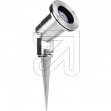 TS Electronic<br>GU10 spotlight with ground spike, stainless steel 46-29418<br>Article-No: 628600